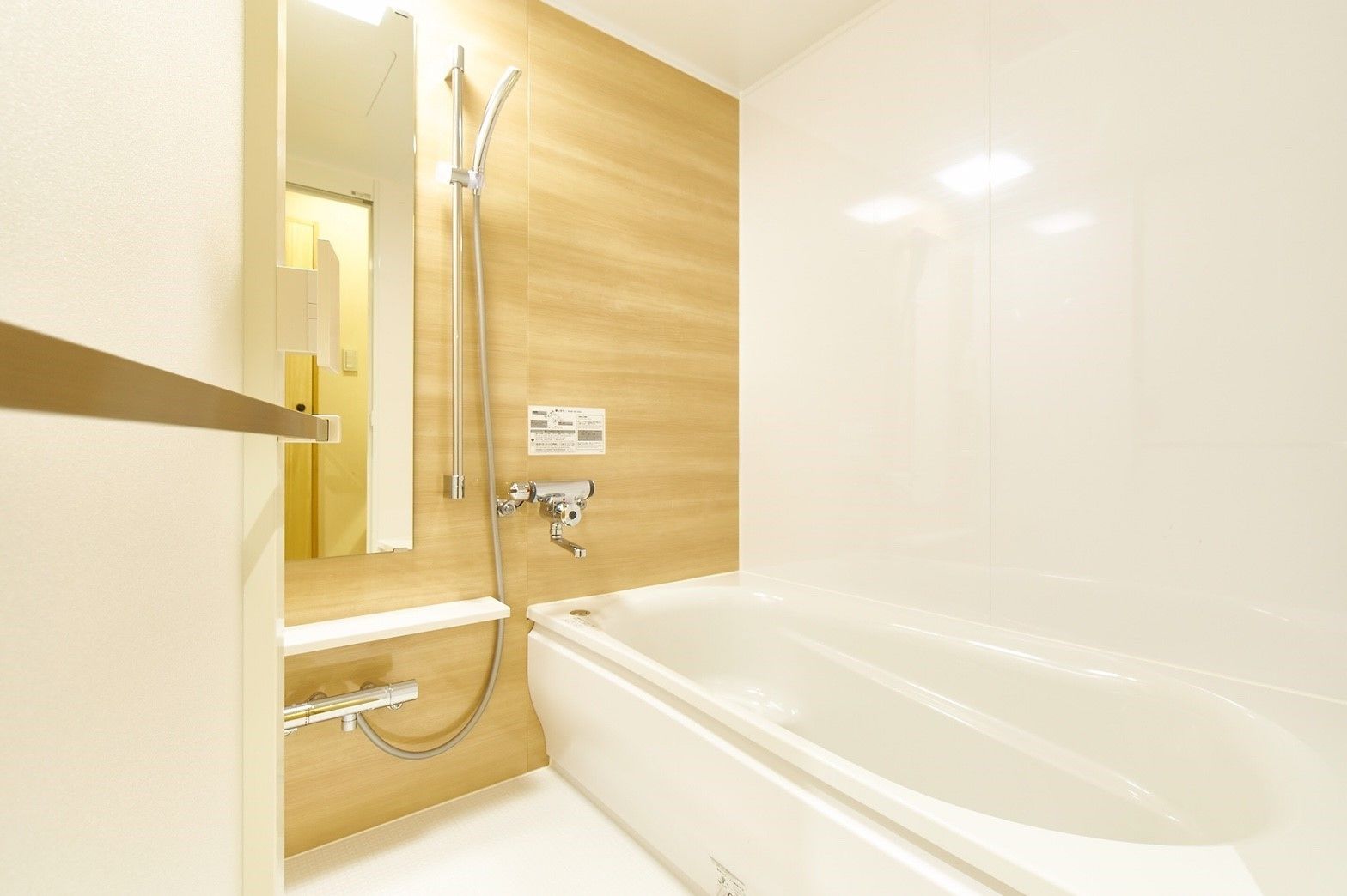 combined shower/bathtub, free toiletries, hair dryer, slippers