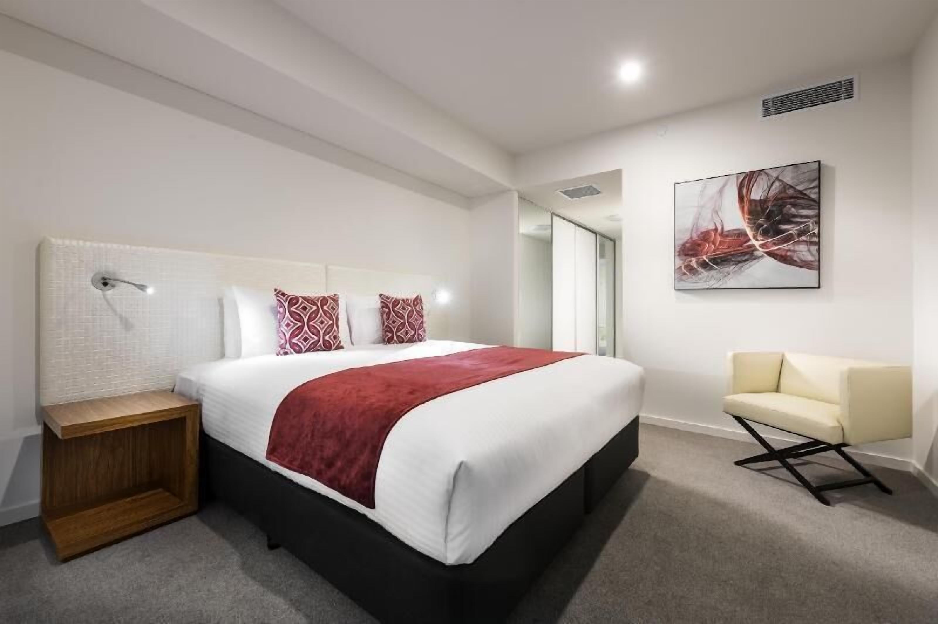 In-room safe, laptop workspace, blackout curtains, iron/ironing board