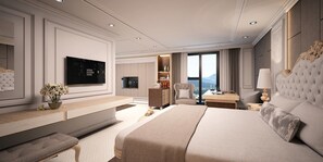 Minibar, caja fuerte, escritorio y sistema de insonorización