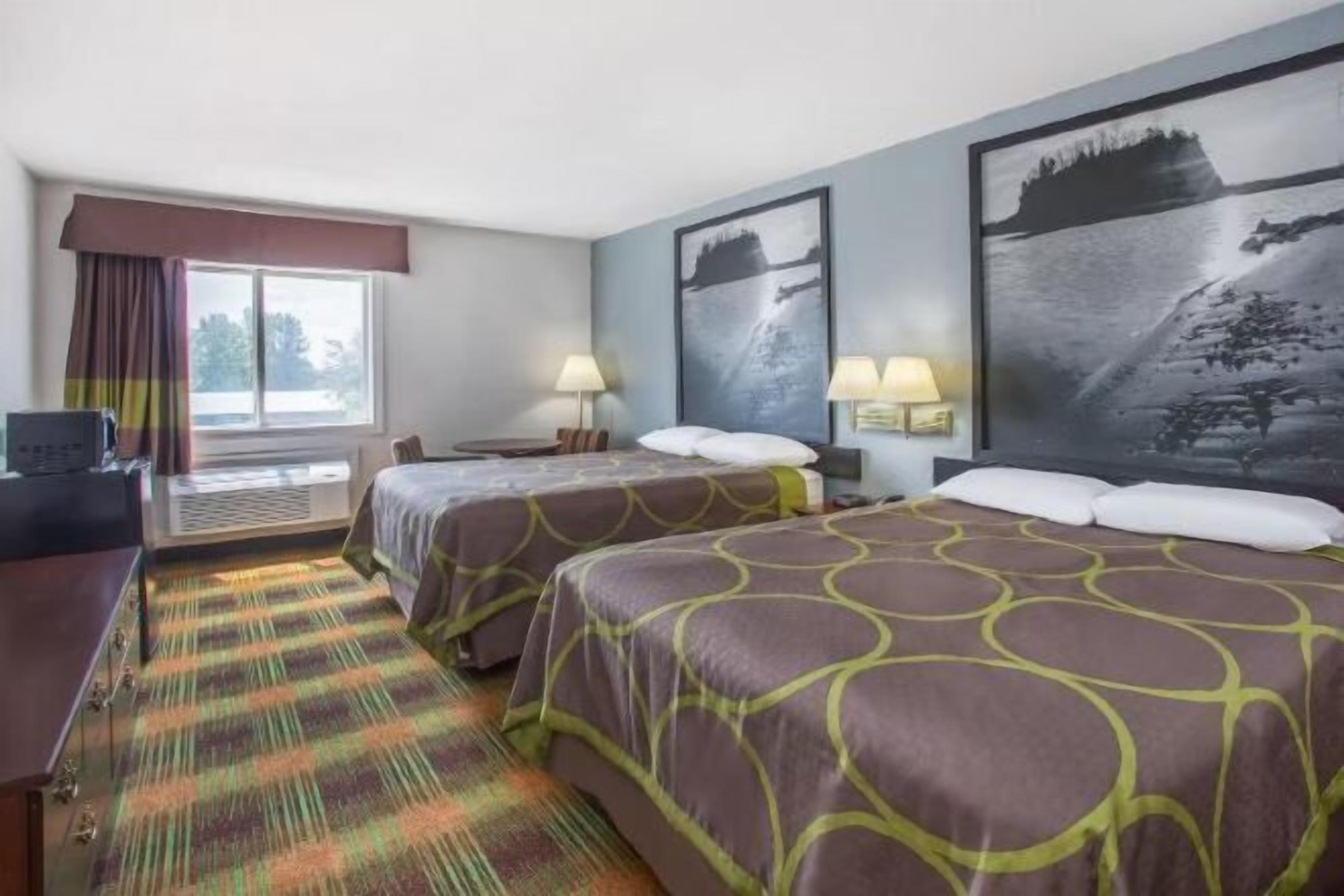 Blackout drapes, iron/ironing board, rollaway beds, free WiFi