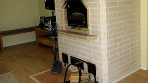Cottage, Sauna (1) | Living area | Flat-screen TV, fireplace - Scandinavian Dream Vikajarvi (Rovaniemi)