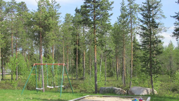 Children’s play area – outdoor - Scandinavian Dream Vikajarvi (Rovaniemi)