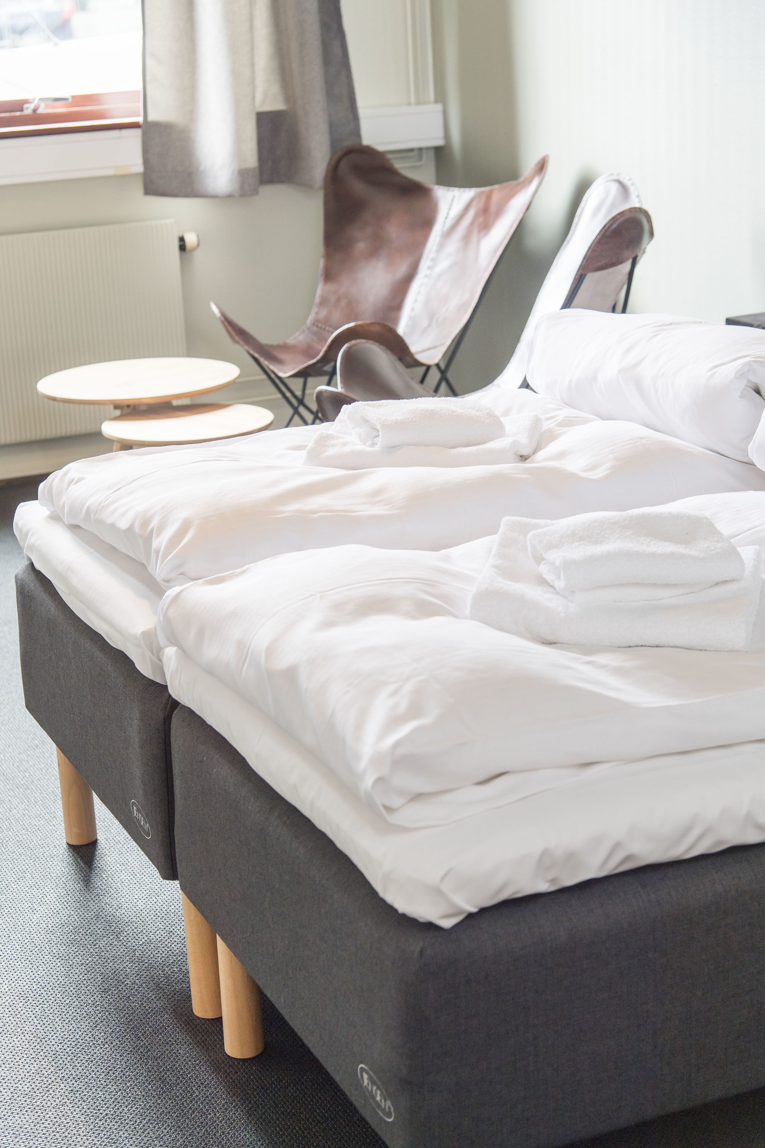 double or twin room, 2 single beds | pillow-top beds, free wifi, bed sheets