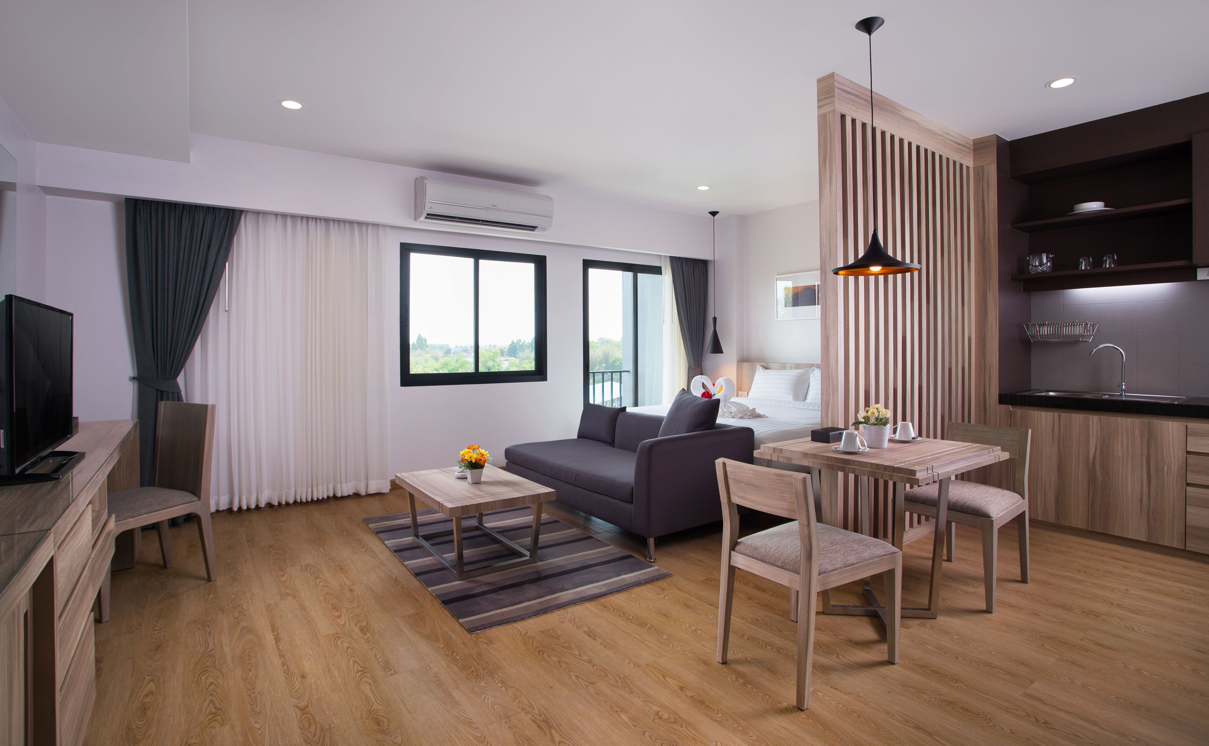 Luxury Suite Double Room | In-room safe, desk, blackout curtains, free WiFi