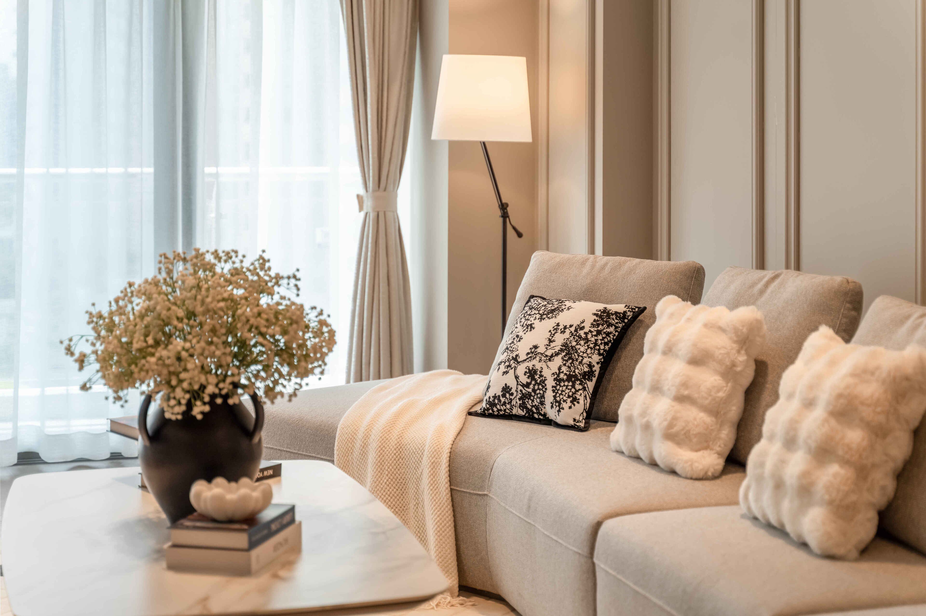 2 bedroom premier | living area | 75-inch lcd tv with satellite channels, tv