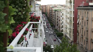 Vue depuis lâhĂ©bergement
