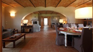 Zona de menjador de l'habitació