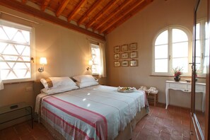 Cottage Supérieur, 1 chambre, cuisine, vue jardin | Draps italiens Frette, literie de qualité supérieure