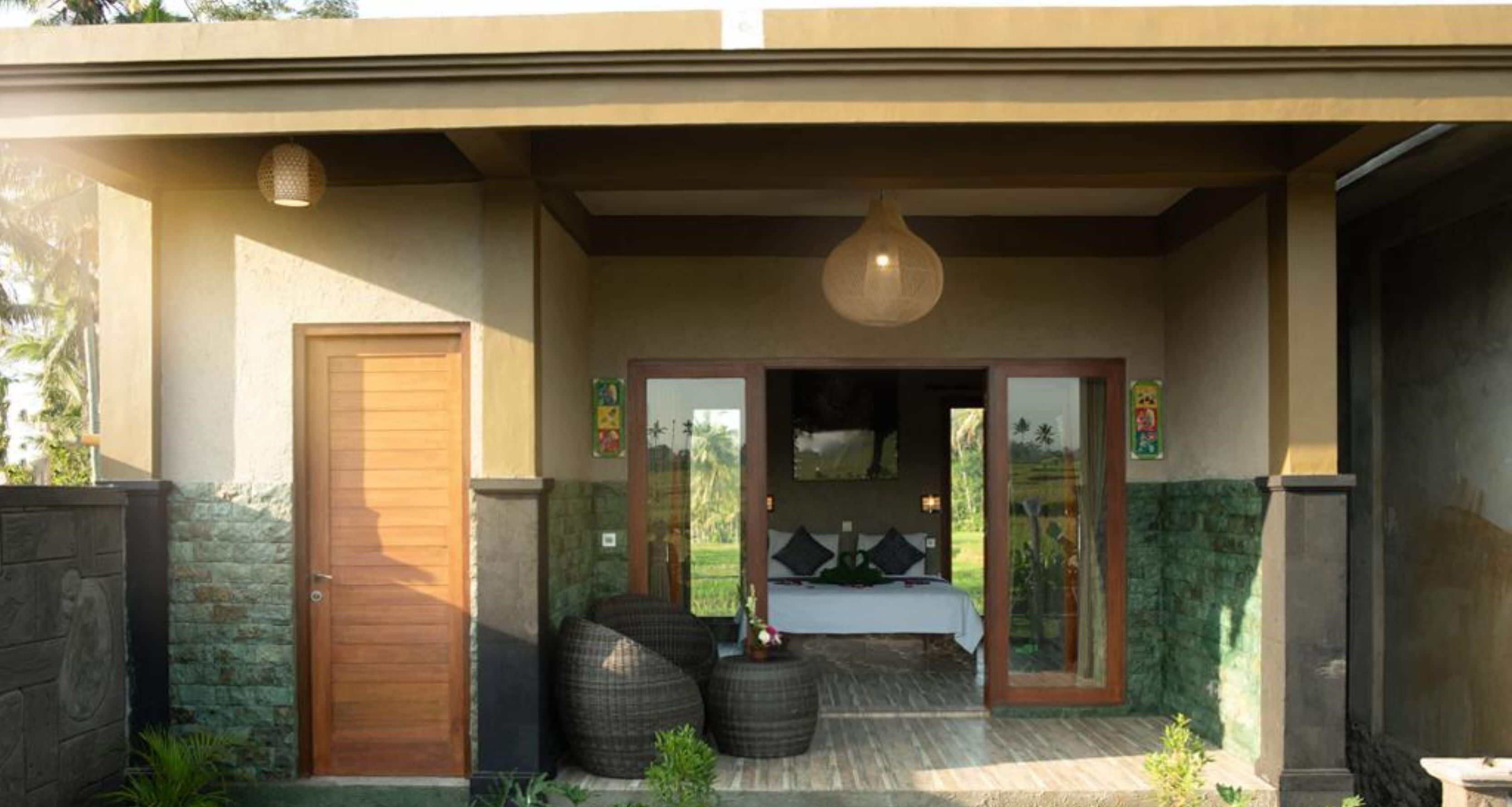 Suite with Rice Field View | Cofres nos quartos, ferros/tábuas de passar roupa, Wi-Fi de cortesia