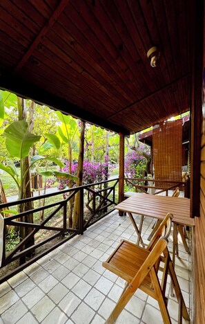 Family Room, 1 Bedroom, Garden View | Terrace/patio