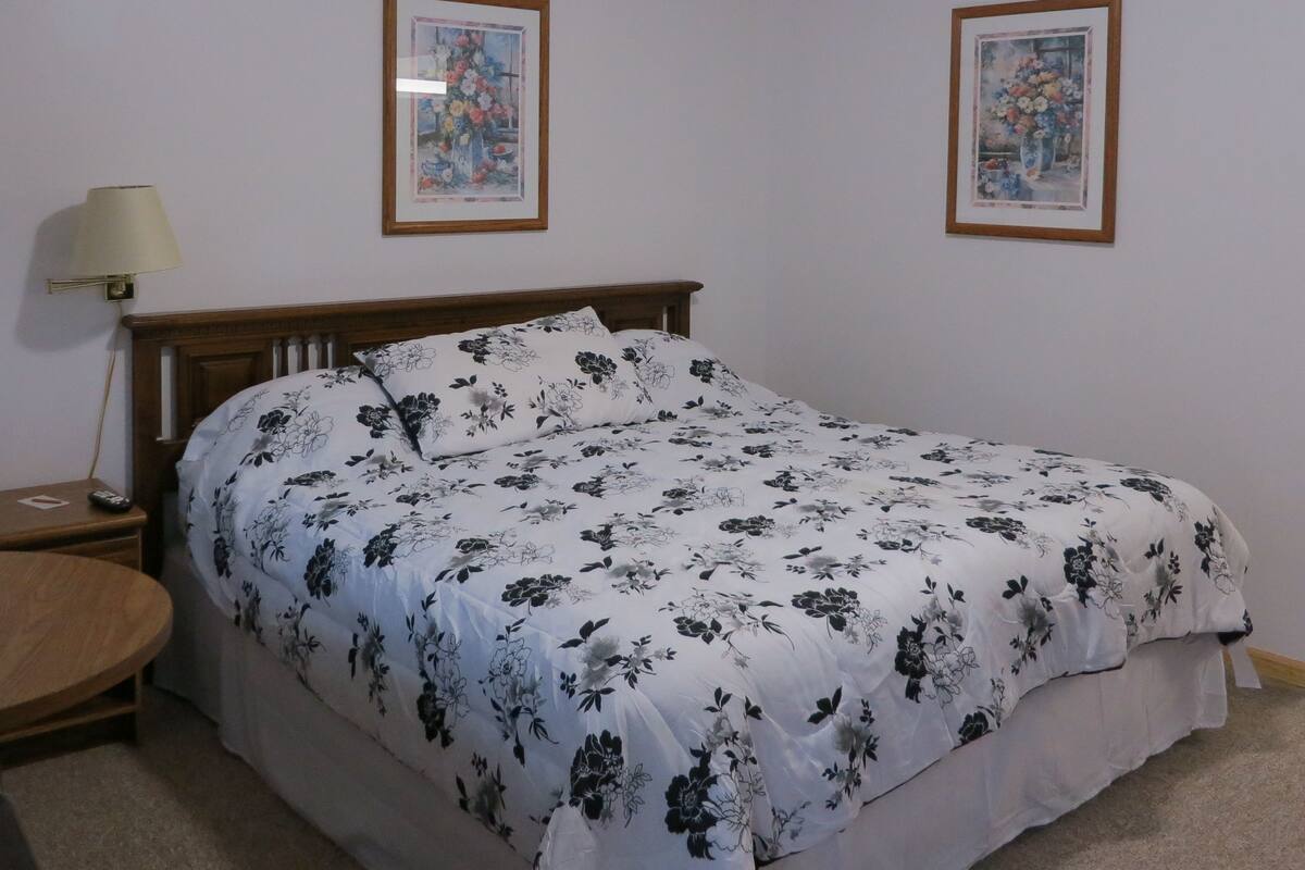 Habitación estándar, 1 cama de matrimonio grande | Tabla de planchar con plancha y wifi gratis