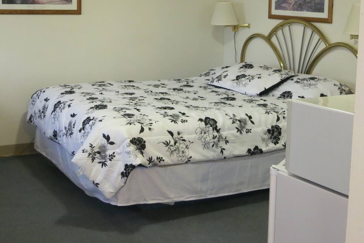 Habitación estándar, 1 cama de matrimonio, accesible para personas con discapacidad | Tabla de planchar con plancha y wifi gratis