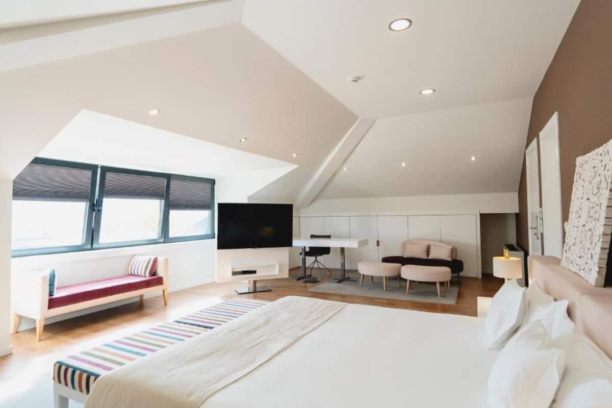 Suite Superior, accessibile ai disabili, vista giardino | Minibar, postazione laptop, insonorizzazione, Wi-Fi gratuito