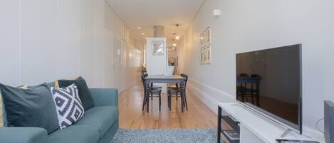 Apartment, 2 Bedrooms | Living area | Flat-screen TV