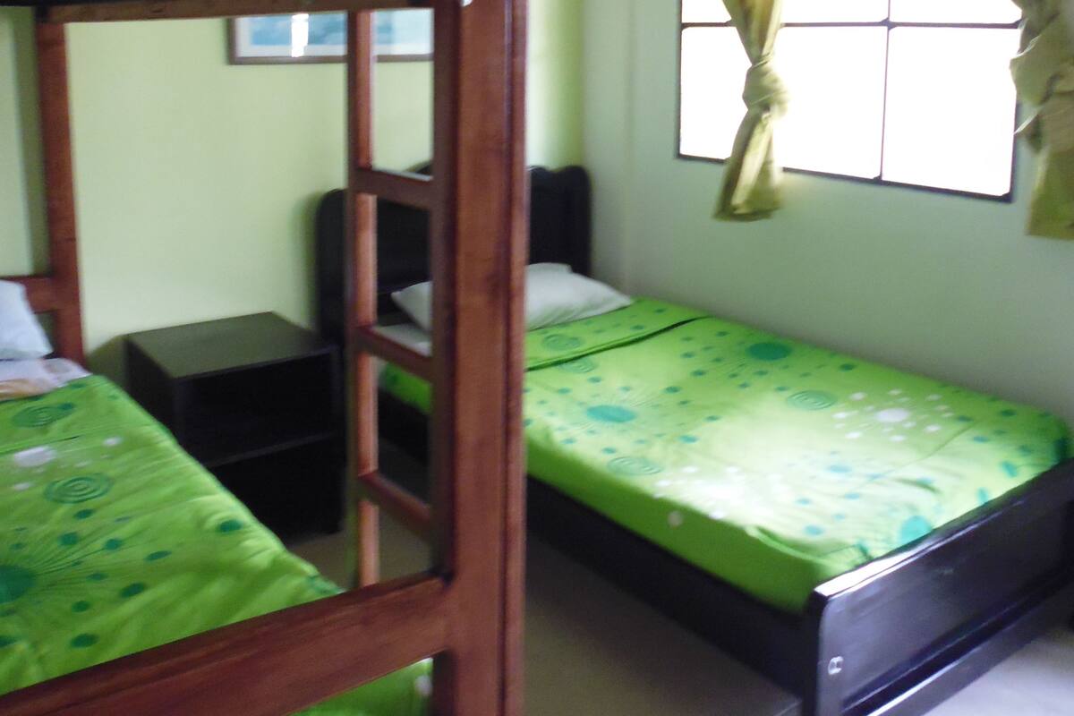 1 chambre, literie de qualité supérieure, couette en duvet d'oie