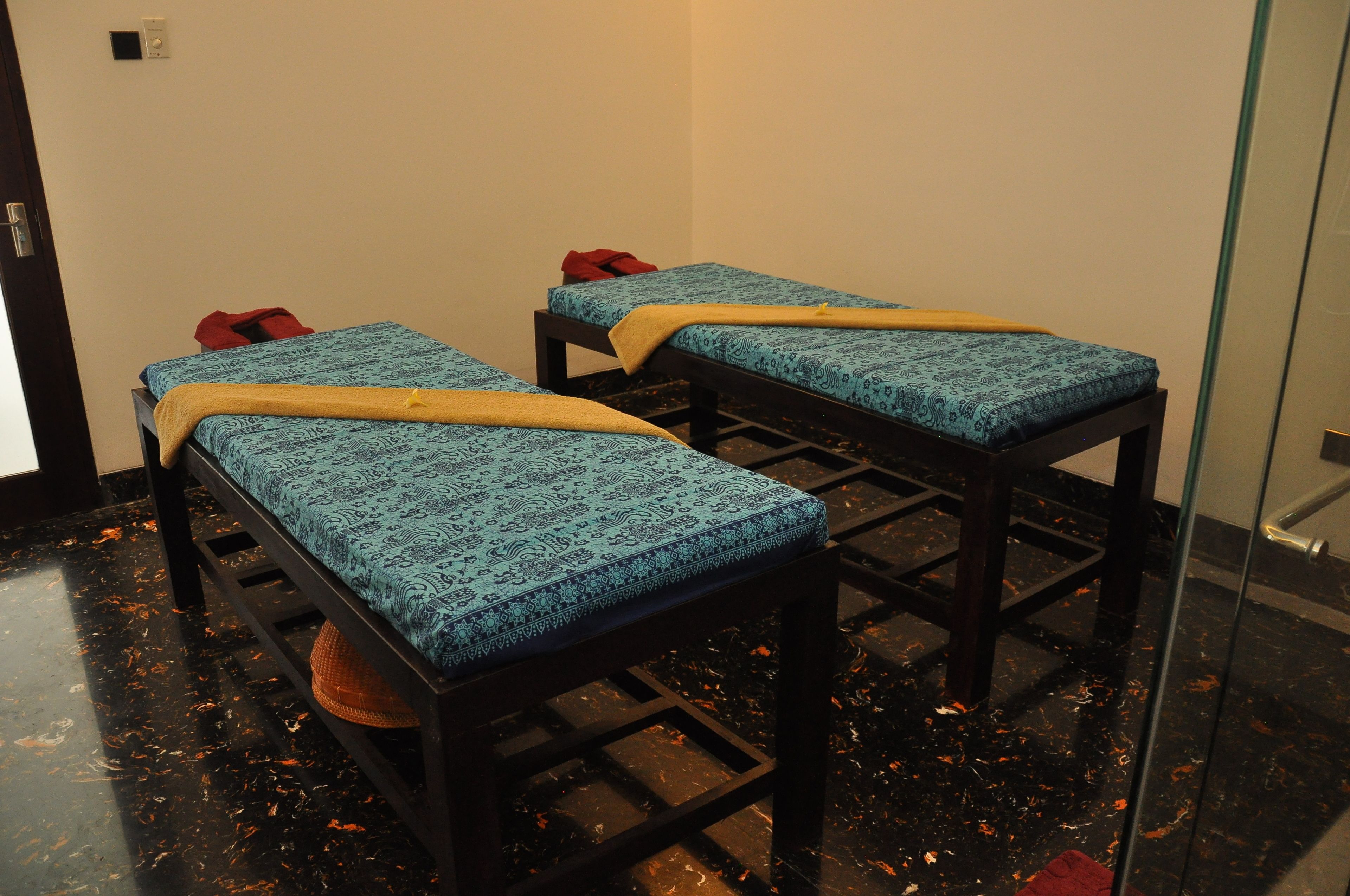 hot stone massages, body scrubs, facials, reflexology