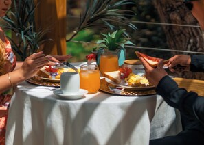 Breakfast meal - Hacienda Tres Casitas (Cabo Rojo)