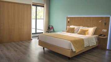 Coffres-forts dans les chambres, bureau, rideaux occultants