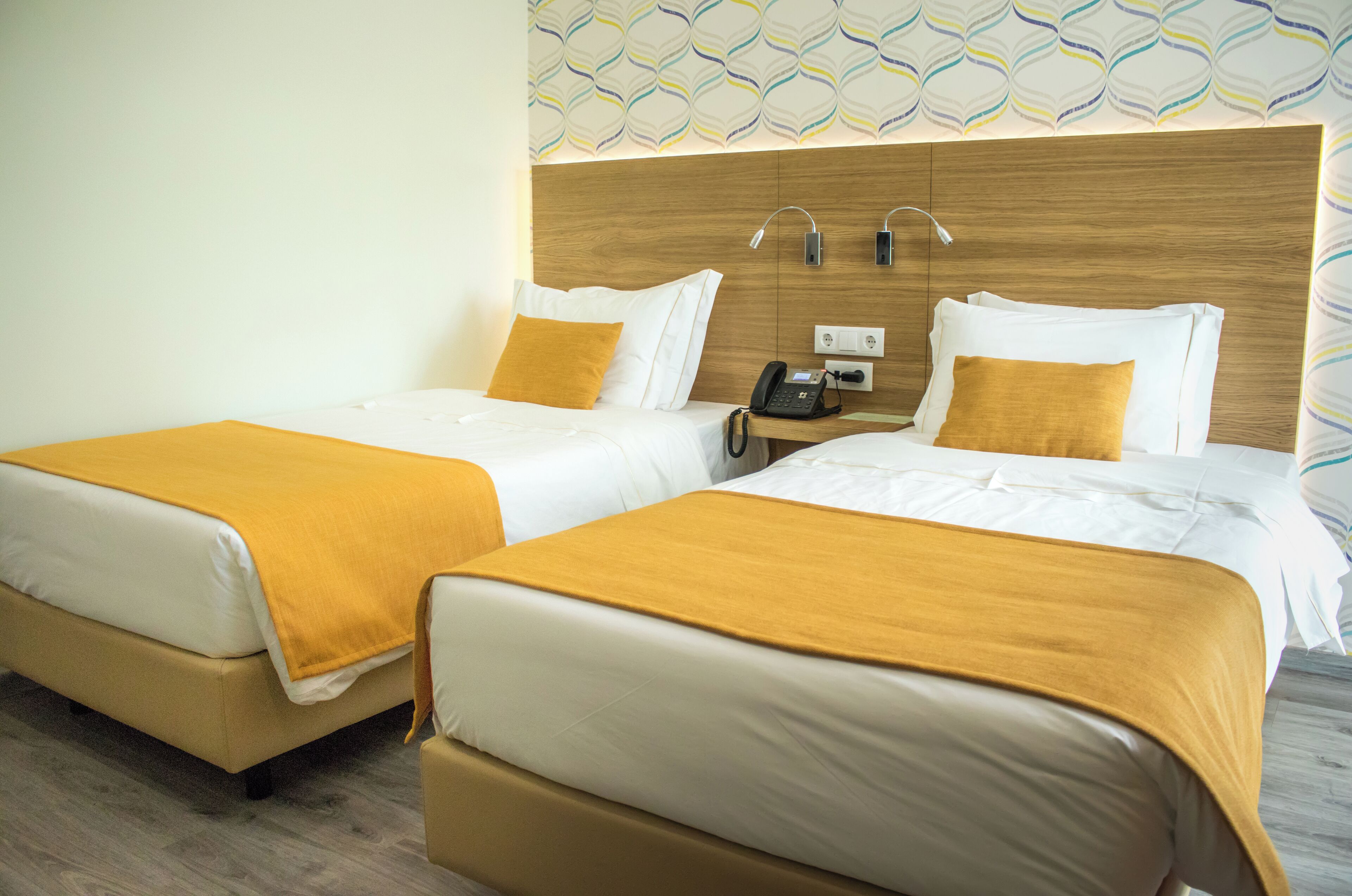 Chambre avec lits jumeaux