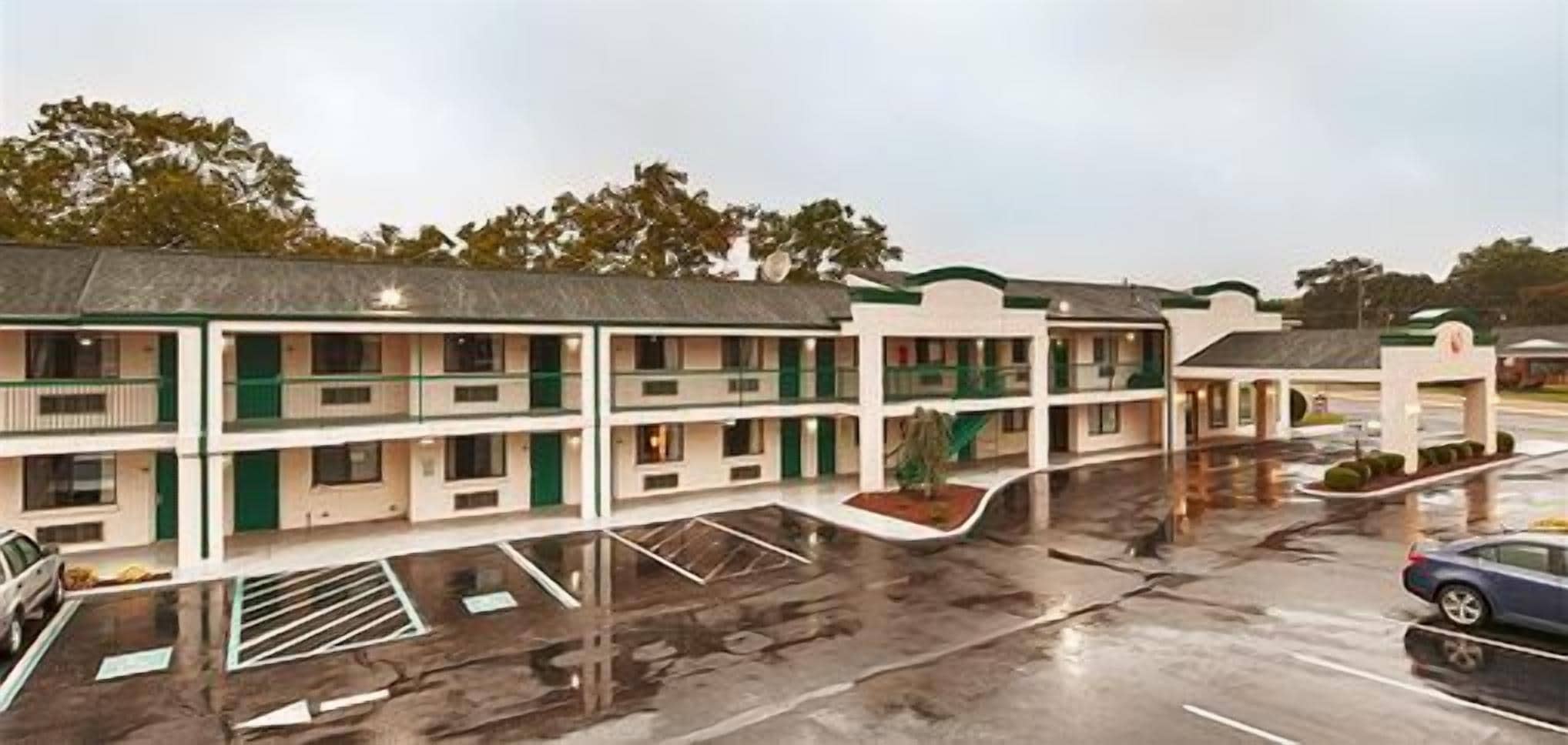 Fassade der Unterkunft