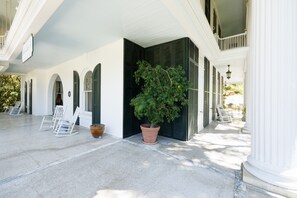 Fassade der Unterkunft