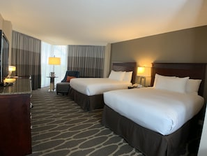 In-room safe, desk, laptop workspace, blackout drapes