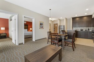 Suite, 2 Bedrooms, Non Smoking, Kitchen (with Sofabed) | Hypo-allergenic bedding available, desk, laptop workspace, soundproofing