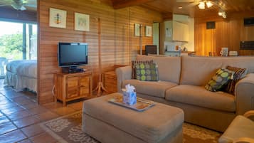 Economy Apartment | Living room | 42-inch flat-screen TV with cable channels, TV