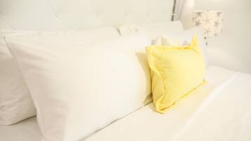 Deluxe Apartment, 1 King Bed, Terrace, Garden Area | 1 bedroom, premium bedding, iron/ironing board, free rollaway beds