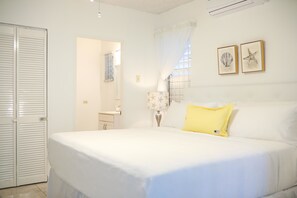 Deluxe-Apartment, 1 King-Bett, Terrasse, zum Garten hin