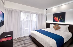 Two Bedroom Penthouse Loft Suite with Balcony and Kitchenette