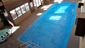 Indoor pool, outdoor pool