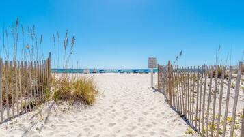 On the beach, white sand, fishing