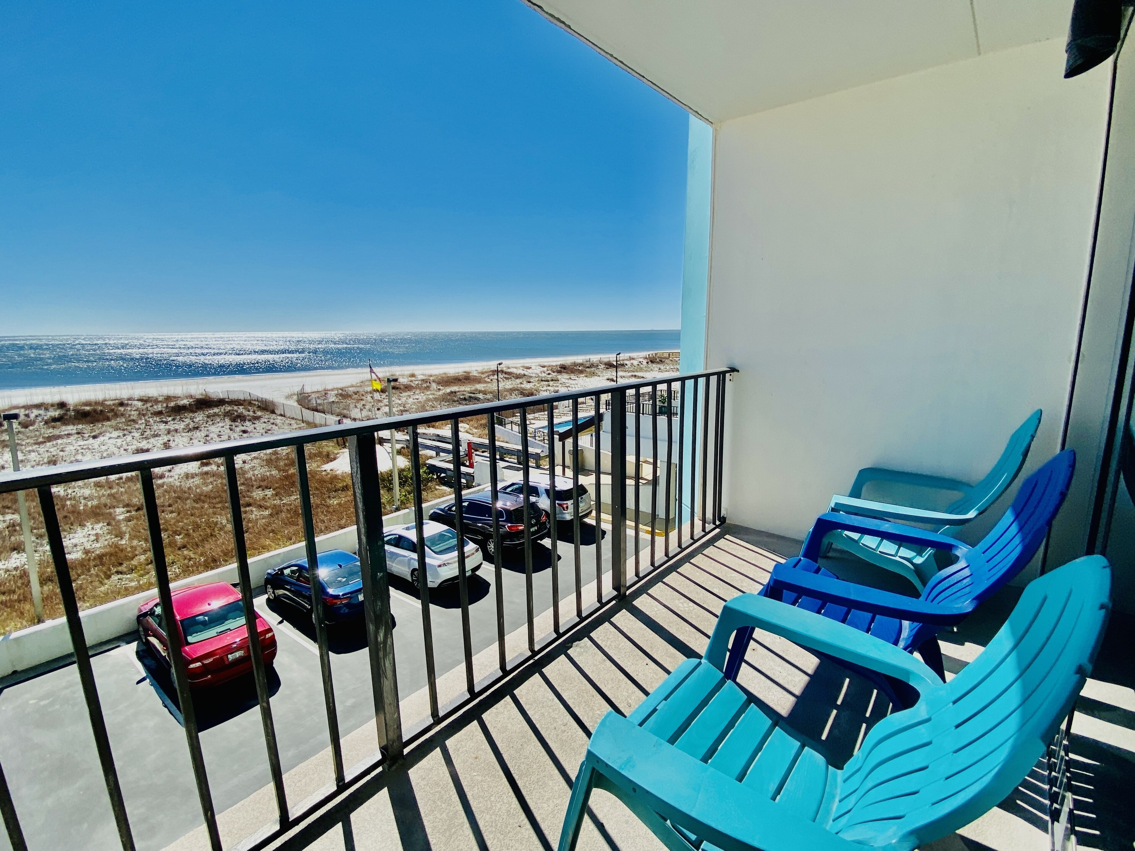 Condo, 2 Bedrooms, Balcony, Beachfront (202) | Balcony