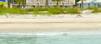 Gulf & Sunset Views!!!  1BR Apt. B is a Centrally Located, walk to all location