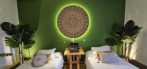 2 chambres, fer et planche Ă repasser, Wi-Fi gratuit, draps fournis