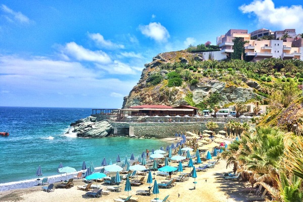 the view from the balcony