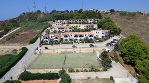 Vista frontale del Residence