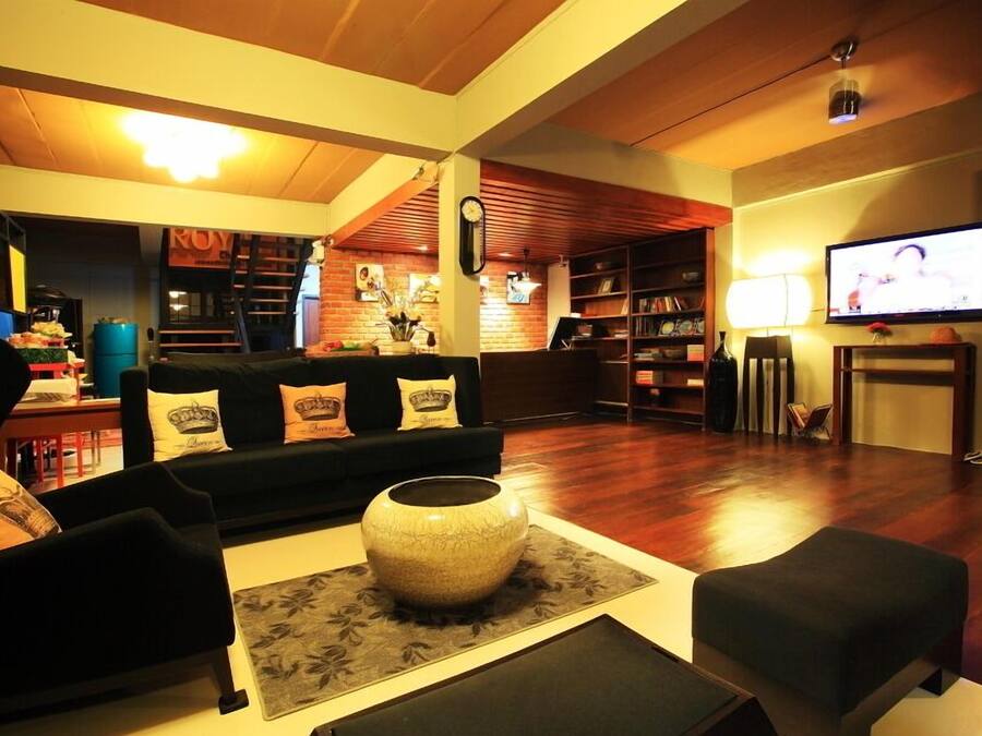 Zona de estar del vestíbulo