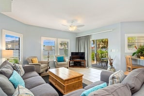 Condo, 2 Bedrooms | Living area | Smart TV, DVD player