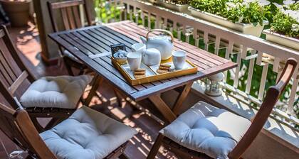 Central design family apartment 200 sqm