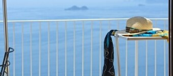 Casa Le Agavi, terrace with stunning view