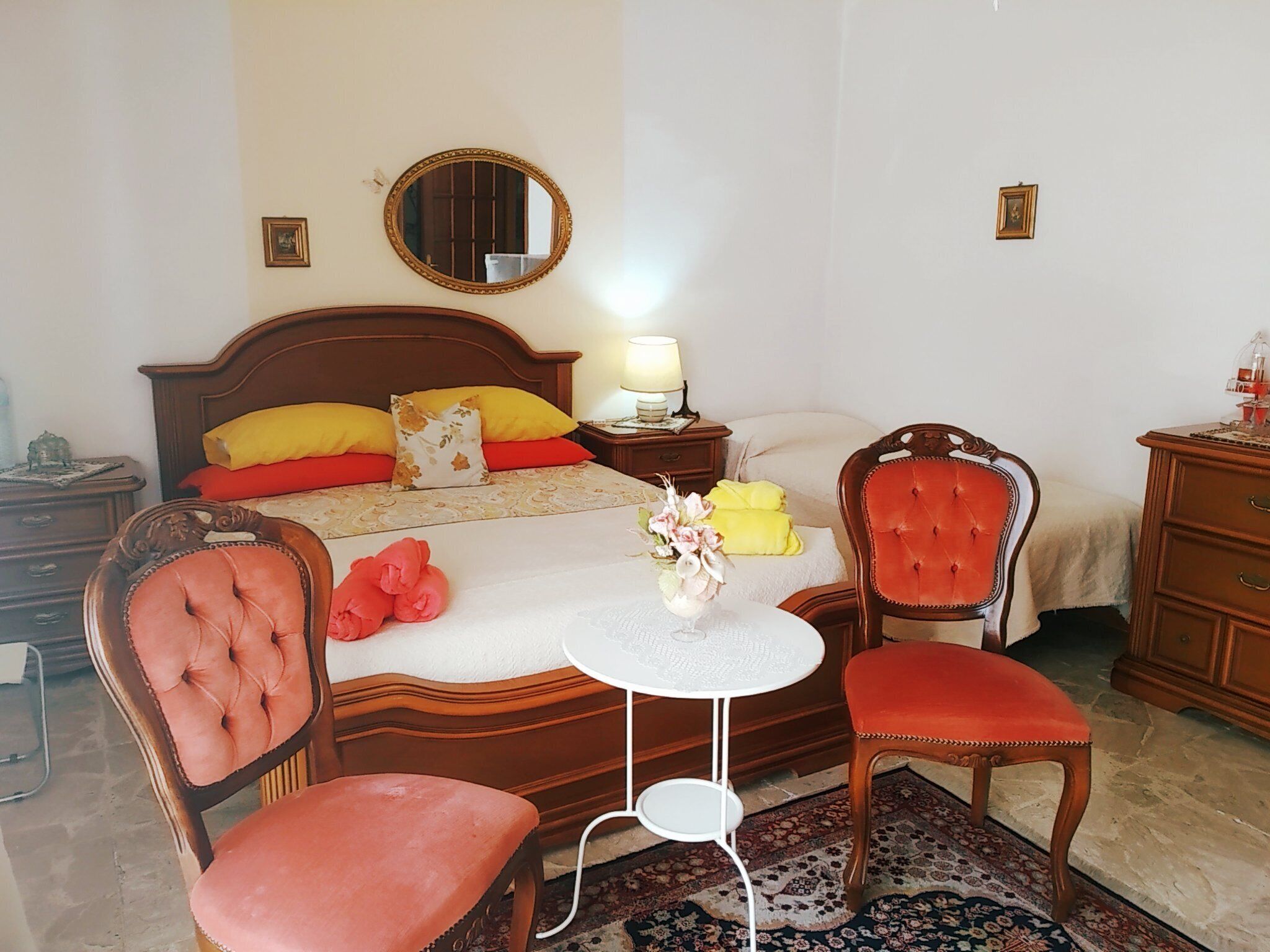 2 camere, ferro/asse da stiro, lenzuola