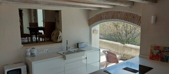 Luxury cottage, big terrace, marvelous view