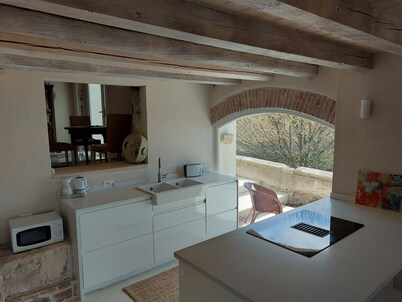 Luxury cottage, big terrace, marvelous view