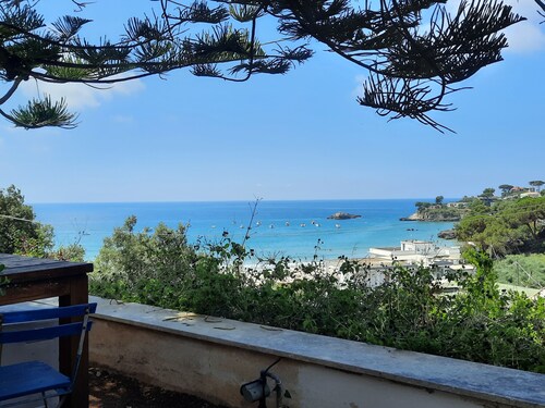 🏖 Cozy Beach House private panoramic garden, 2 Rooms, 2 bathrooms Serapo: GAETA