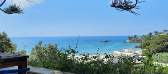 🏖 Cozy Beach House private panoramic garden, 2 Rooms, 2 bathrooms Serapo: GAETA