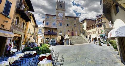 Casa Tarconte dormir 2/3, centro de la ciudad de Cortona!