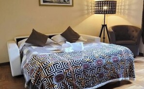 3 slaapkamers, een kluis op de kamer, een strijkplank/strijkijzer