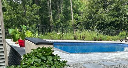 Enjoy pool time at our spacious home; minutes from the village of Millbrook!